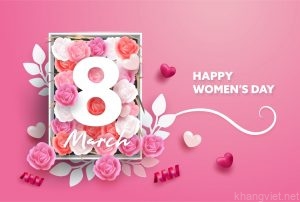 Ngày Quốc tế phụ nữ Những hình ảnh chúc mừng ngày 83 đẹp nhất